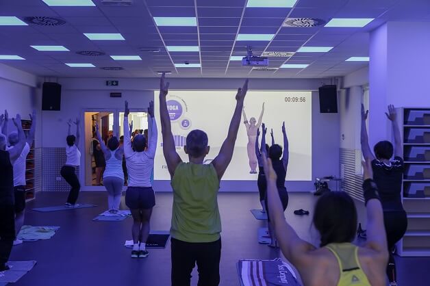 Corso di virtual fitness a GClub Le Torri Bianche