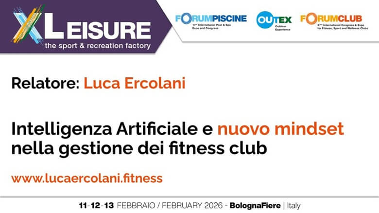 Luca Ercolani Relatore a ForumClub 2026